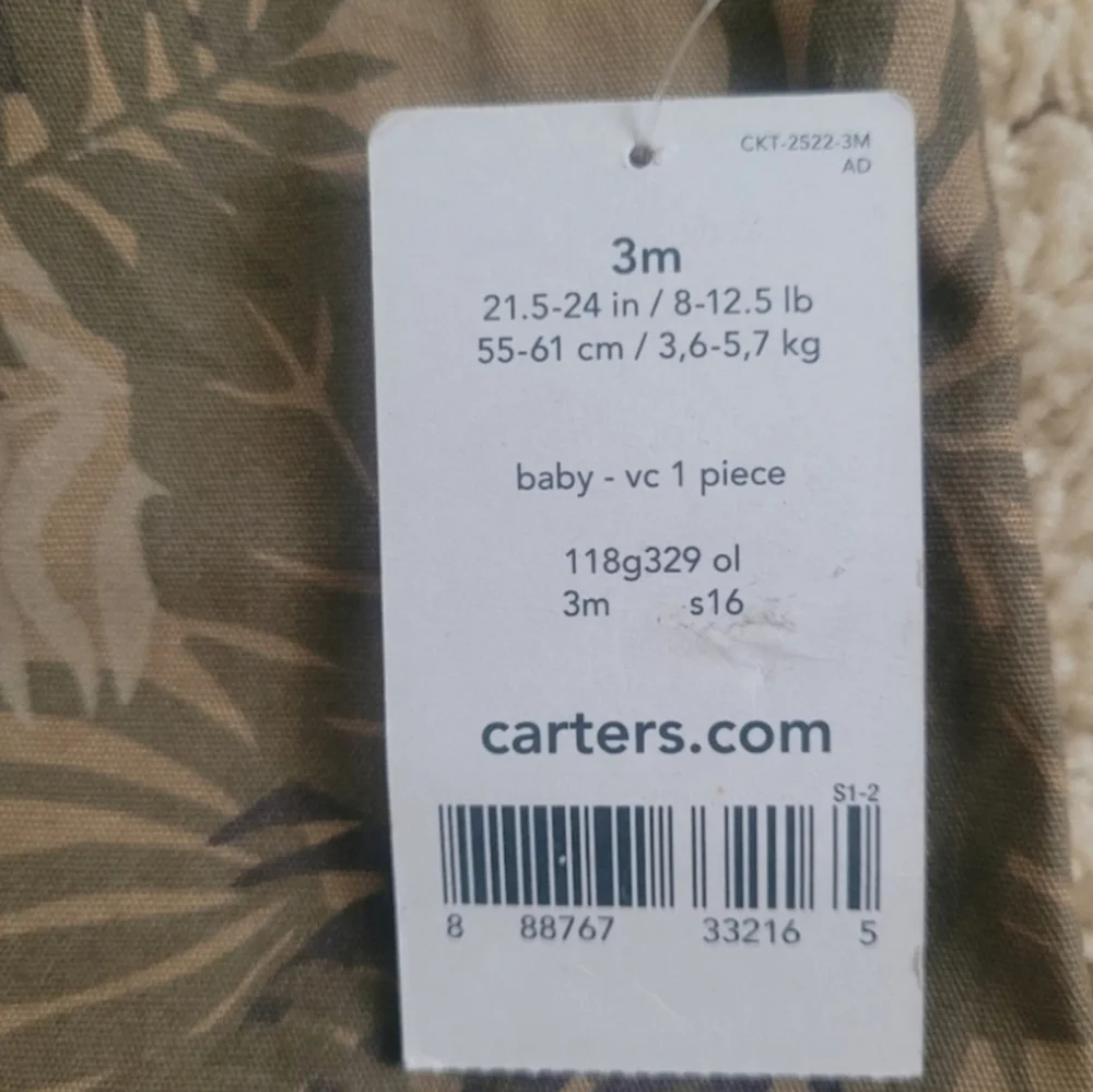 Carters nwt carter